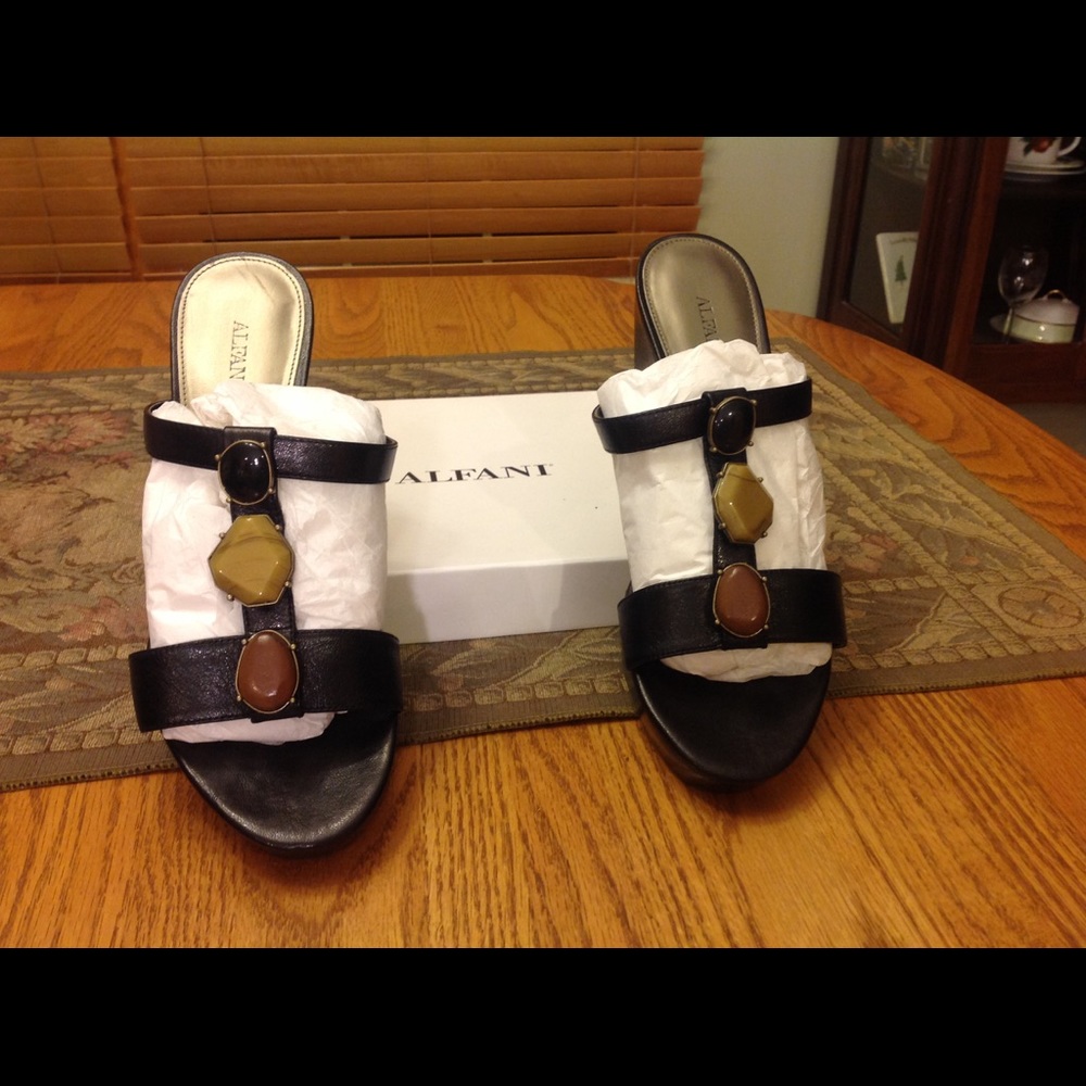 Alfani Black Sandals